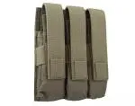 Triple Magazin Pouch for 6 Magazine Olive Drab suitable for MP5 Series